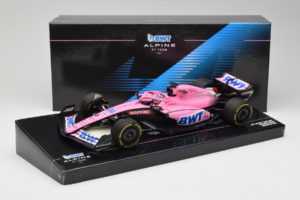 Alpine A522 BWT #14 F. Alonso BWT Alpine F1 Team Bahrain Grand Prix 2022 Minichamps 1:18 147220114 Résine — image 7 sur 7