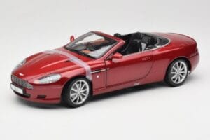 Aston Martin DB9 Volante Rouge Solido 1:18 8163 Métal