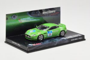 Aston Martin V8 Vantage N24 #7 U. Bez / Porritt / R. Meaden 24 Hours Nurburgring 2008 Minichamps 1:43 437081307 Métal — image 2 sur 4