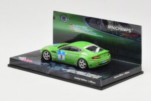 Aston Martin V8 Vantage N24 #7 U. Bez / Porritt / R. Meaden 24 Hours Nurburgring 2008 Minichamps 1:43 437081307 Métal — image 3 sur 4