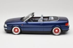 Audi 80 B4 Cabriolet Ming Bleu Metallic Custom Wheels Otto 1:18 OT806-C Résine — image 3 sur 6