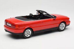 Audi 80 B3 Cabriolet Rouge MCG 1:18 MCG18371 Métal — image 2 sur 6