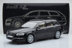 Audi A6 C6 Avant Noir Norev 1:18 188304 Métal — image 8 sur 8