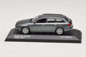 Audi A6 C6 Avant Grey Metallic Minichamps 1:43 400013011 Métal