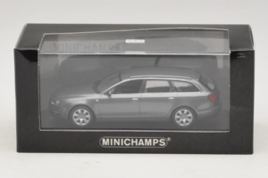 Audi A6 C6 Avant Grey Metallic Minichamps 1:43 400013011 Métal — image 5 sur 5