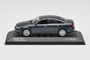 Audi A6 C6 Bleu Foncé Minichamps 1:43 5010406143 Métal