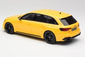 Audi RS4 B9 Avant 25e Anniversaire Vegas Jaune GT Spirit 1:18 GT935 Résine — image 5 sur 6