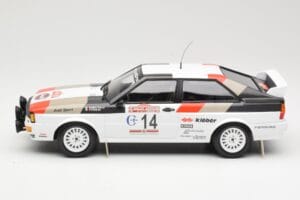 Audi Quattro #14 M. Mouton / F. Pons Winners Rally Sanremo 1981 Minichamps 1:18 155811114 Métal — image 3 sur 6