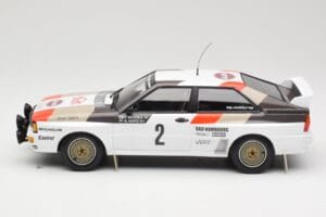 Audi Quattro A1 #2 H. Mikkola / A. Hertz Audi Sport Rally Monte Carlo 1983 Minichamps 1:18 155831102 Métal — image 3 sur 6