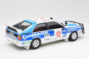 Audi Quattro A2 #12 H. Wittmann / R. Diekmann Safari Rally 1984 Sun Star 1:18 4246 Métal — image 3 sur 8