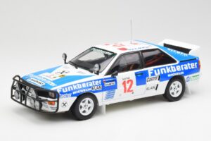 Audi Quattro A2 #12 H. Wittmann / R. Diekmann Safari Rally 1984 Sun Star 1:18 4246 Métal