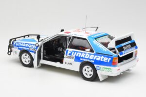 Audi Quattro A2 #12 H. Wittmann / R. Diekmann Safari Rally 1984 Sun Star 1:18 4246 Métal — image 5 sur 8