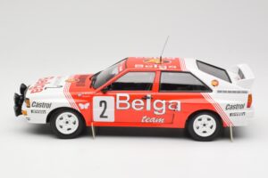 Audi Quattro A2 #2 B. Waldegård / H-T. Thorszelius Belga Team Winners Boucles de Spa 1985 Minichamps 1:18 155851102 Métal — image 3 sur 6