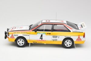Audi Quattro A2 #4 W. Rohrl / C. Geistdorfer Rally de Portugal 1984 Sun Star 1:18 4224 Métal — image 4 sur 8