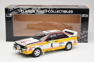 Audi Quattro A2 #4 W. Rohrl / C. Geistdorfer Rally de Portugal 1984 Sun Star 1:18 4224 Métal — image 8 sur 8