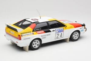 Audi Quattro #24 M. Demuth / M. Daniels Audi Sport Lombard RAC Rally 1982 Minichamps 1:18 155821124 Métal — image 2 sur 6