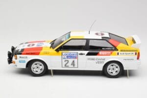 Audi Quattro #24 M. Demuth / M. Daniels Audi Sport Lombard RAC Rally 1982 Minichamps 1:18 155821124 Métal — image 3 sur 6