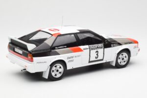 Audi Quattro #3 H. Mikkola / A. Hertz Rally Finland 1982 IXO 1:18 18RMC094A Métal — image 2 sur 6