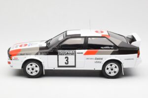 Audi Quattro #3 H. Mikkola / A. Hertz Rally Finland 1982 IXO 1:18 18RMC094A Métal — image 3 sur 6