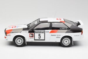 Audi Quattro #5 H. Mikkola / A. Hertz 1000 Lakes Rally 1982 IXO 1:18 18RMC094B Métal — image 3 sur 6