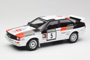 Audi Quattro #5 H. Mikkola / A. Hertz 1000 Lakes Rally 1982 IXO 1:18 18RMC094B Métal