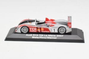 Audi R10 TDI LMP1 #1 F. Biela / E. Pirro / M. Werner 24 Hours of Le Mans 2007 Minichamps 1:43 5020700213 Métal