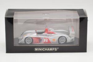 Audi R10 TDI #2 R. Capello / A. McNish Minichamps 1:43 AUDI002 Métal — image 4 sur 4