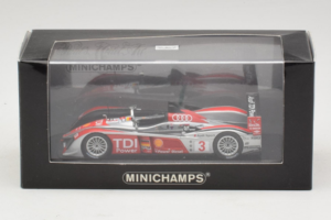 Audi R10 TDI LMP1 #3 L. Luhr / A. Premat 2008 Minichamps 1:43 400089803 Métal — image 4 sur 4