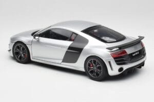Audi R8 GT Type 42 Ice Argent Metallic Kyosho 1:18 09218IS Métal — image 7 sur 8
