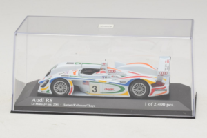 Audi R8 LMP #3 J. Herbert / R. Kelleners 24 Hours of Le Mans 2001 Minichamps 1:43 400010903 Métal — image 4 sur 5