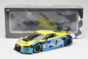 Audi R8 LMS #16 Twin Busch R. Rast / K. Busch 24h Nurburgring 2016 Minichamps 1:18 155161116 Métal — image 6 sur 6