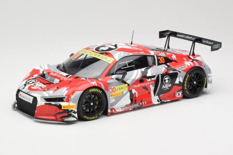 Audi R8 LMS #30 AAPE M. Lee FIA GT World Cup Macau 2015 Minichamps 1:18 155151130 Métal