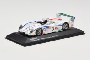 Audi R8 LMP1 #3 J. Lehto / M. Werner / T. Kristensen 24 Hours of Le Mans Winner 2005 Minichamps 1:43 400051303 Métal — image 2 sur 4