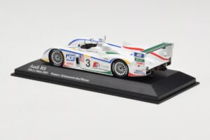 Audi R8 LMP1 #3 J. Lehto / M. Werner / T. Kristensen 24 Hours of Le Mans Winner 2005 Minichamps 1:43 400051303 Métal — image 3 sur 4