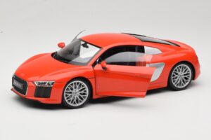 Audi R8 V10 Rouge Welly 1:18 18052W Métal — image 2 sur 8