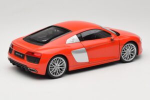 Audi R8 V10 Rouge Welly 1:18 18052W Métal — image 3 sur 8