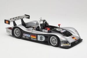 Audi R8R LMP #8 F. Biela / E. Pirro / D. Theys 24 Hours of Le Mans 1999 Maisto 1:18 538881 Métal — image 6 sur 8
