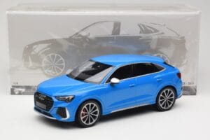 Audi RS Q3 F3 Sportback Bleu Minichamps 1:18 155018101 Métal — image 6 sur 6