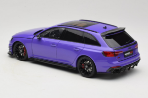 Audi RS4 B9 Avant Darwin Pro Violet Kilo Works 1:18 KLW002301 Métal — image 7 sur 8