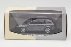 Audi RS4 B7 Avant Gris Minichamps 1:43 5010509223 Métal — image 4 sur 4