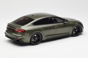 Audi RS5 B9 Competition Sportback Vert GT Spirit 1:18 GT469 Résine — image 2 sur 6
