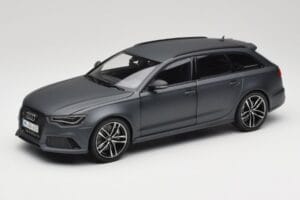 Audi RS6 C7 Avant Matt Grey Minichamps 1:18 110012012 Métal