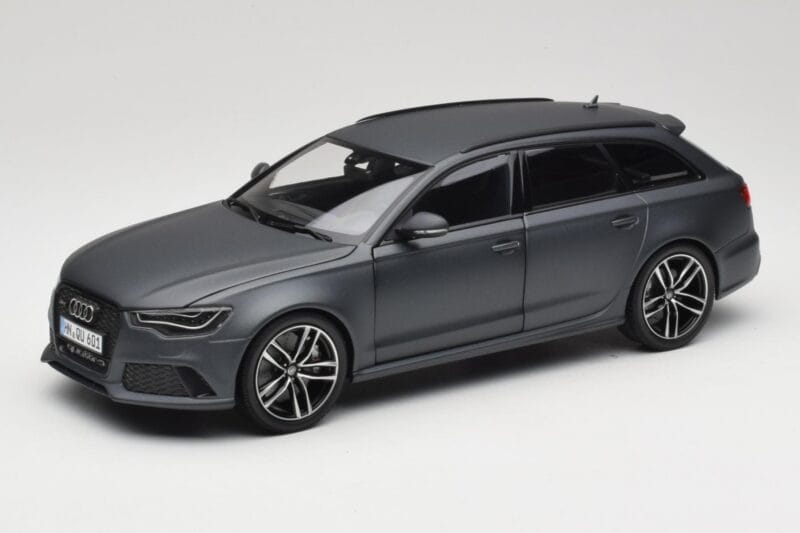 Audi RS6 C7 Avant Matt Grey Minichamps 1:18 110012012 Métal