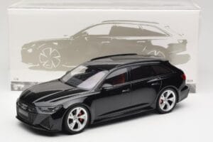 Audi RS6 C8 Avant Black Metallic Minichamps 1:18 155018014 Métal — image 6 sur 6