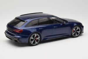 Audi RS6 C8 Avant Blue Metallic Minichamps 1:18 155018011 Métal — image 2 sur 6