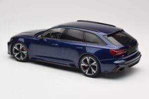 Audi RS6 C8 Avant Blue Metallic Minichamps 1:18 155018011 Métal — image 5 sur 6