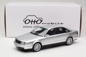 Audi S4 C4 4.2 V8 Crystal Silver Otto 1:18 OT464 Résine — image 6 sur 6