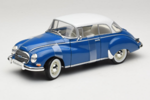 Auto Union 1000 S Coupe Bleu Blanc Revell 1:18 08909 Métal