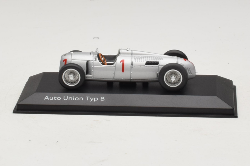 Auto Union Typ B #1 Argent Minichamps 1:43 5031300313 Métal