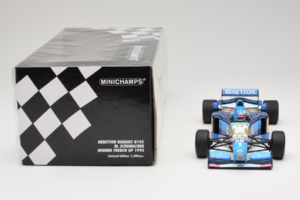 Benetton B195 Renault #1 M. Schumacher Benetton Formula French Grand Prix Winner 1995 Minichamps 1:18 100950001 Métal — image 6 sur 7